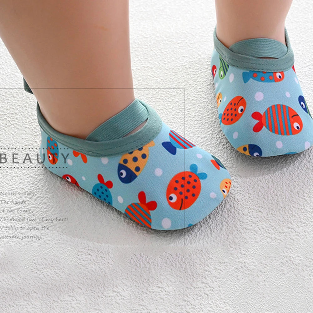Children Quick Dry Non-Slip Barefoot Shoes Beach Seaside Water Shoes Outdoor Aqua Socks for Boy Girl Soft Surfing Swimming Shoes